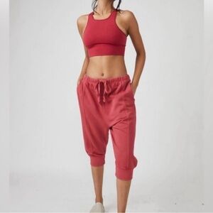 Free people cropped joggers L